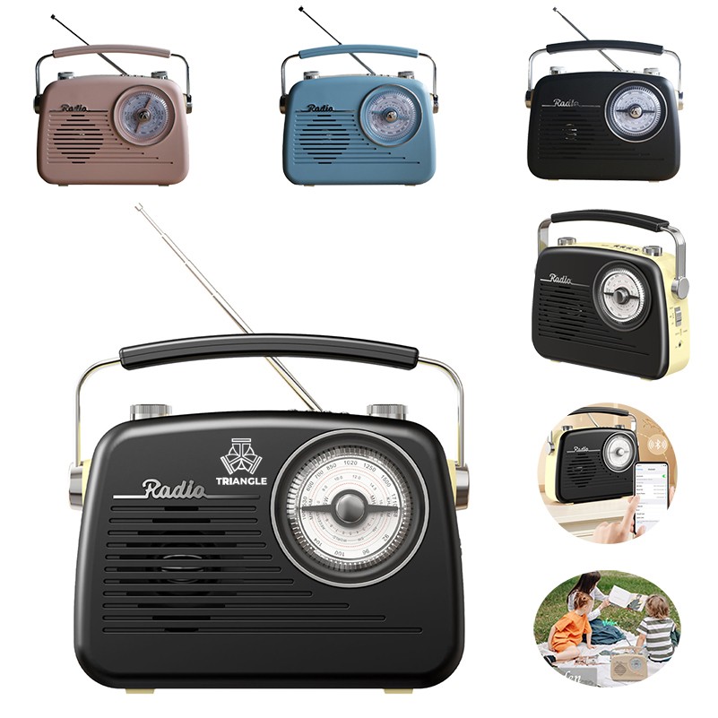 Vintage Retro Radio with Built in Speakers 1