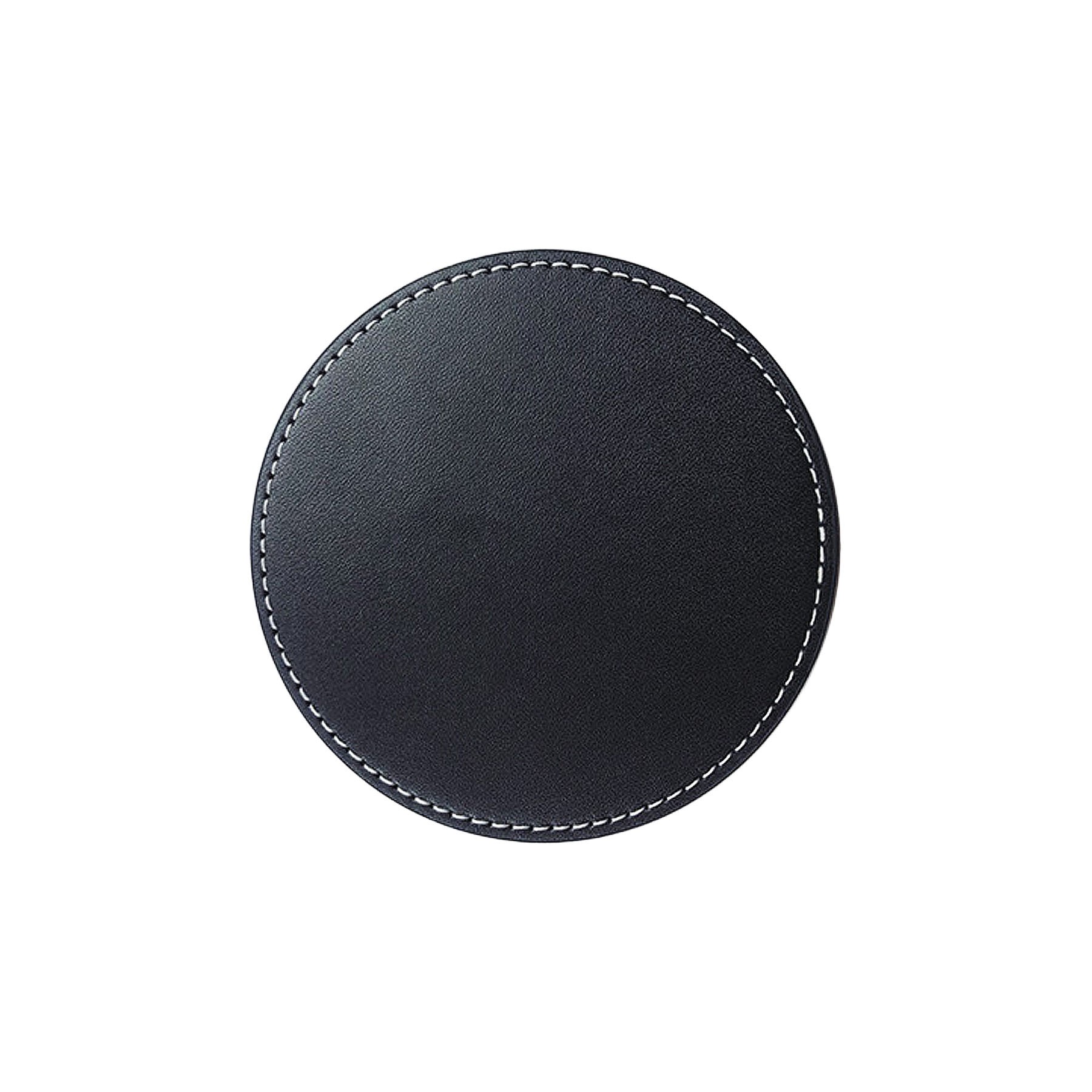 PU Leather Round Heat-insulating Coaster 3