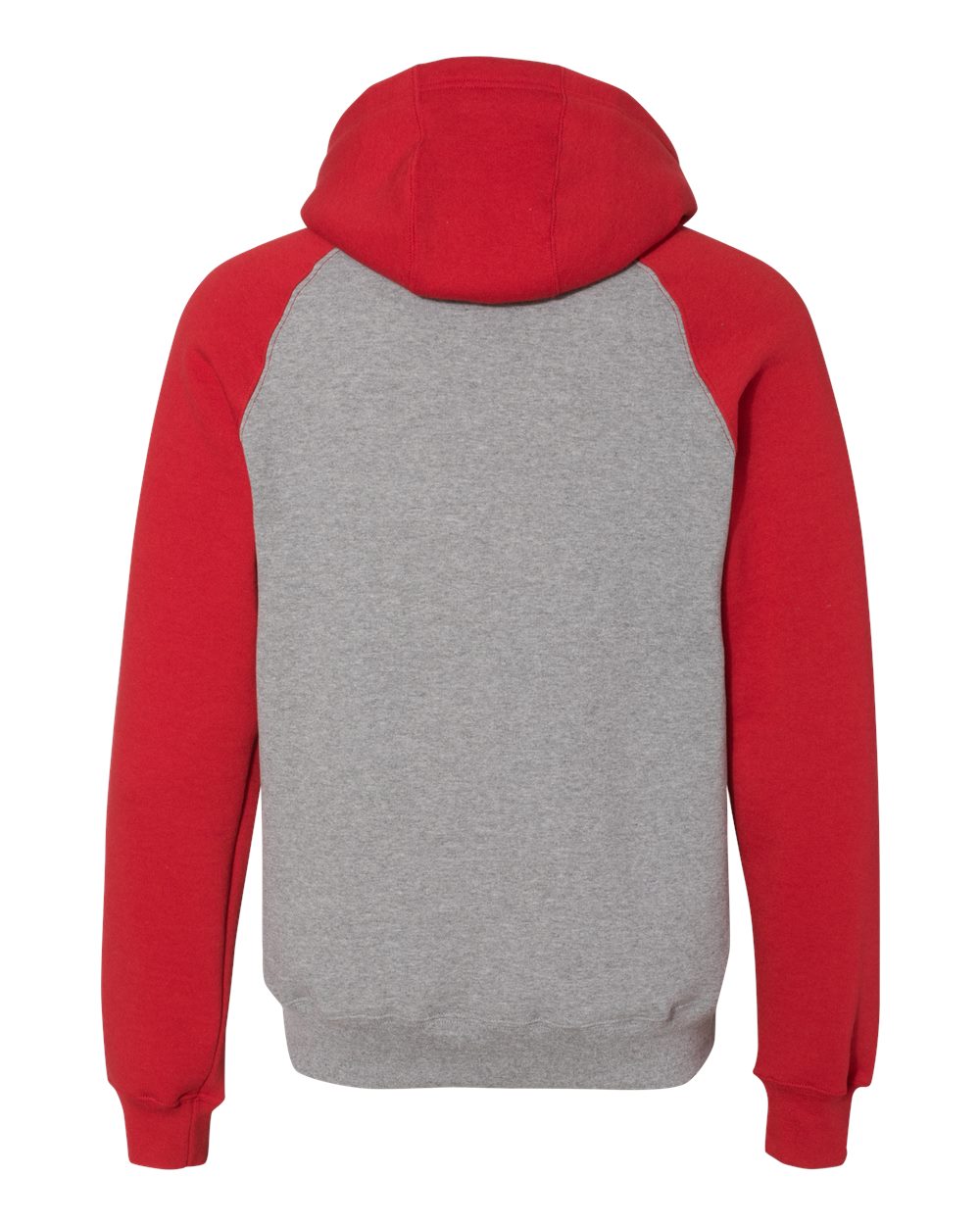 Unisex Dri Power® Colorblock Raglan Hooded Sweatshirt - 693HBM 12