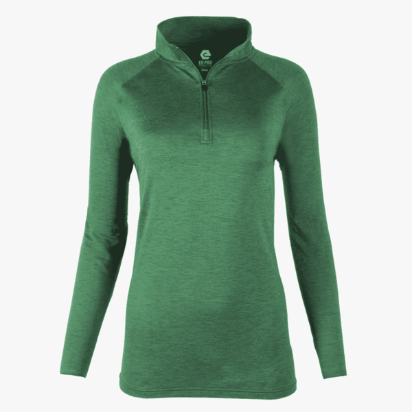 #L216 / Imperial Space Dye Women's Long Sleeve 1/4 Zip 2