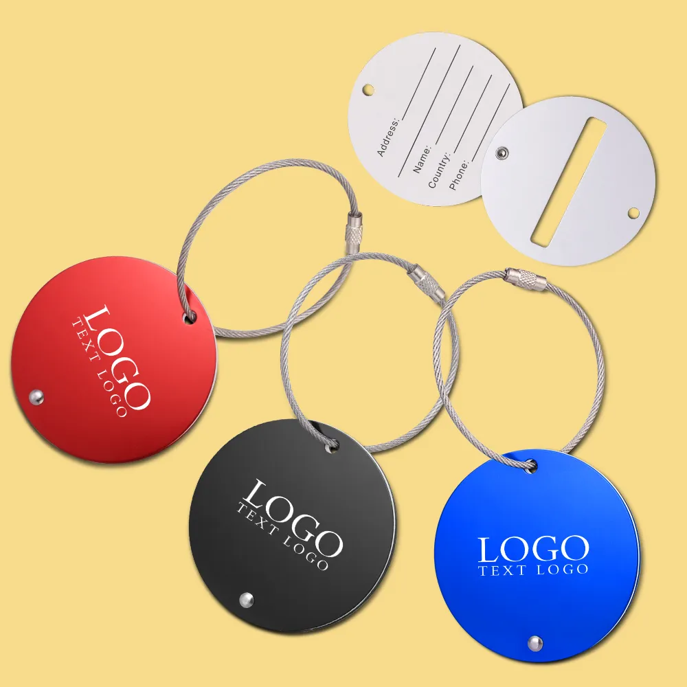 Custom Aluminum Luggage Tag