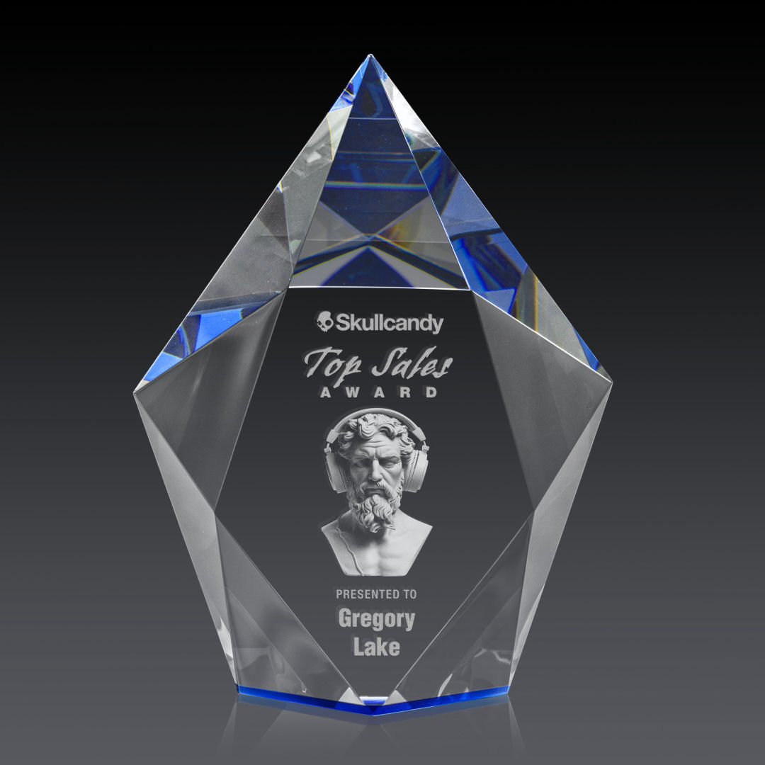 Devron 3D Award - Blue 3