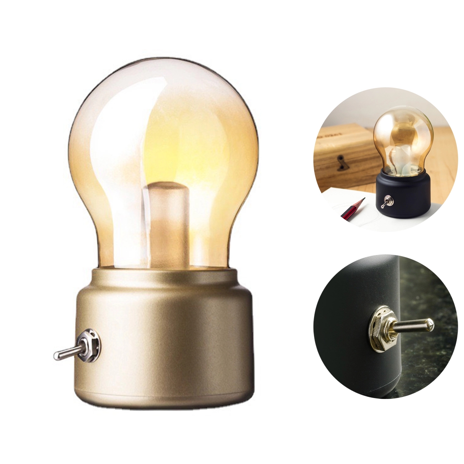 Retro Rechargeable Lamp 2