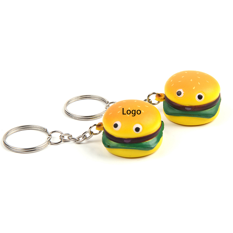 Creative Hamburger Keychain 6