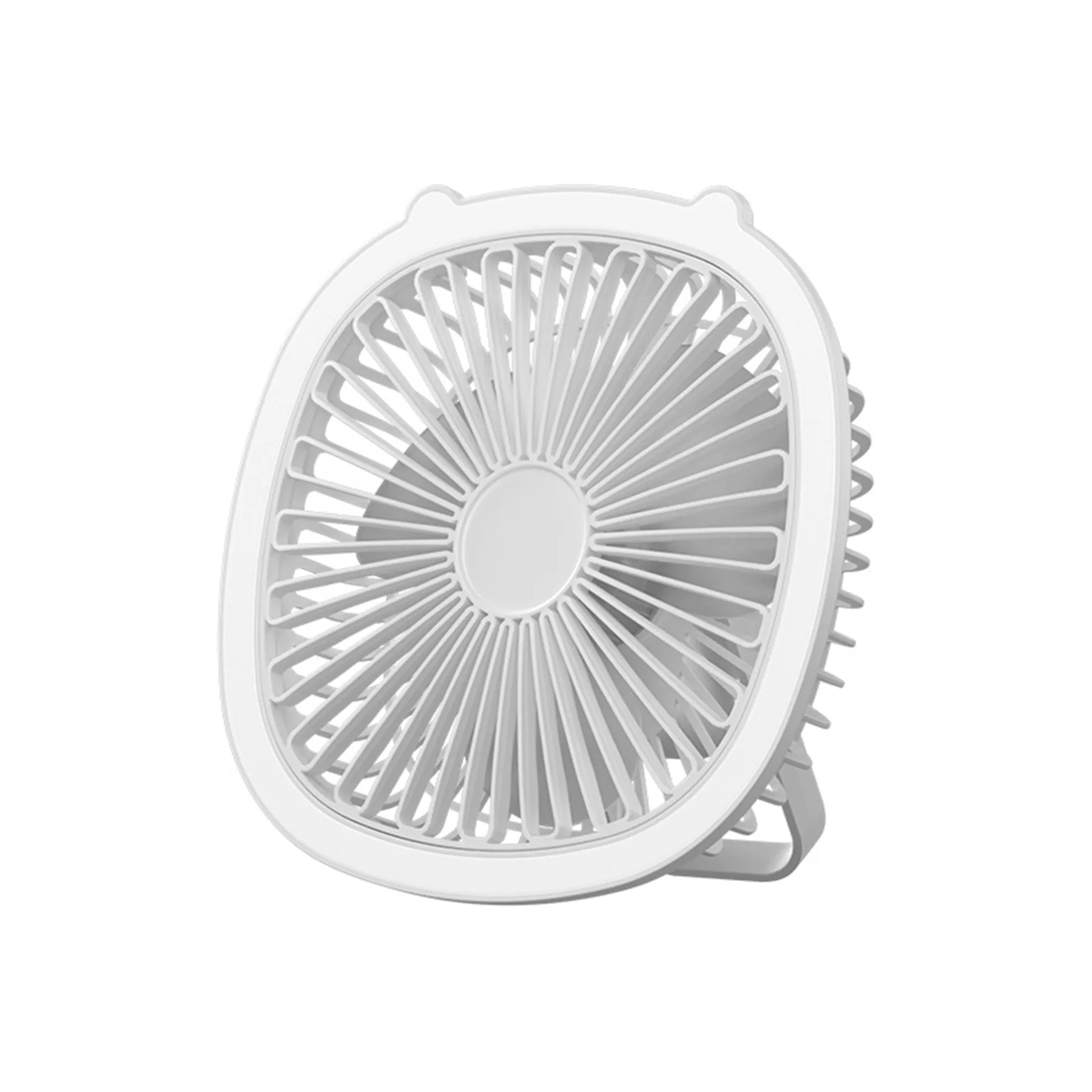 1200 mAh Rechargeable Table Fan with LED Light 5
