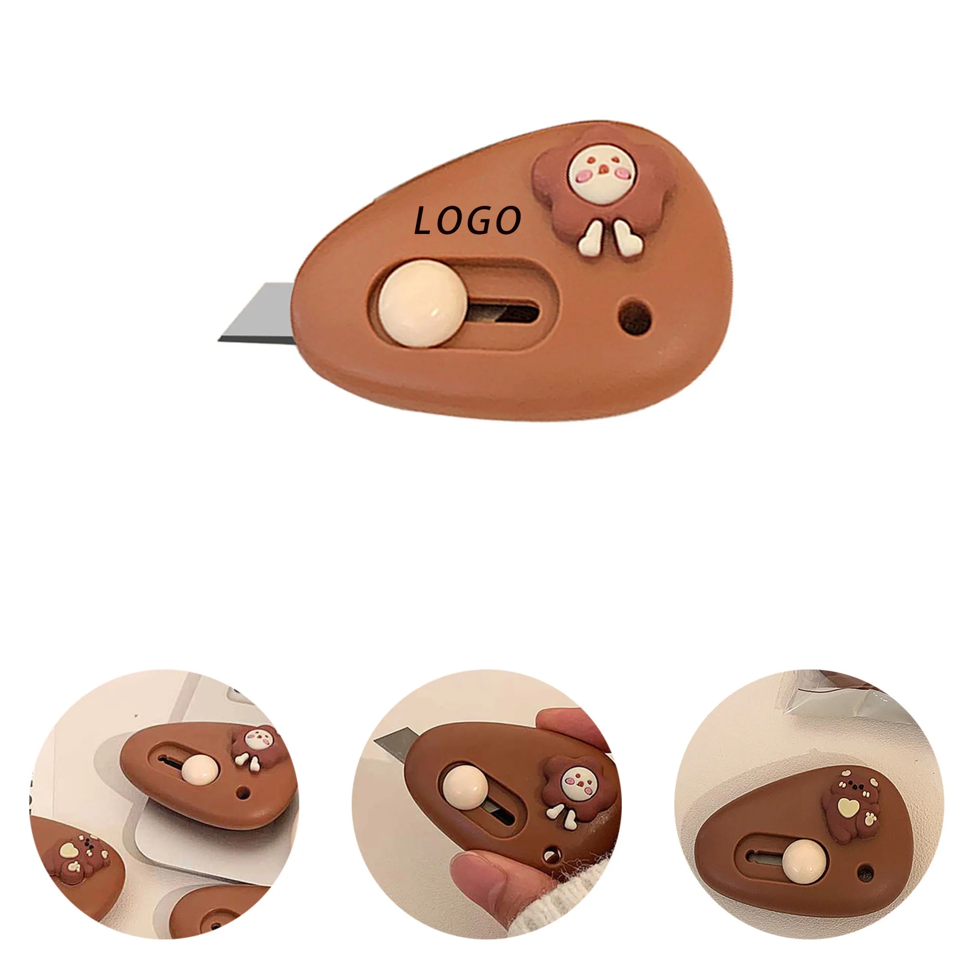 Portable Utility Knife With Logo For Safety, Express Deliver
