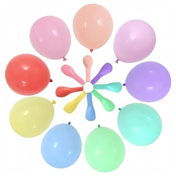 Colorful 10-Inch Latex Balloons - Party Decorations 1
