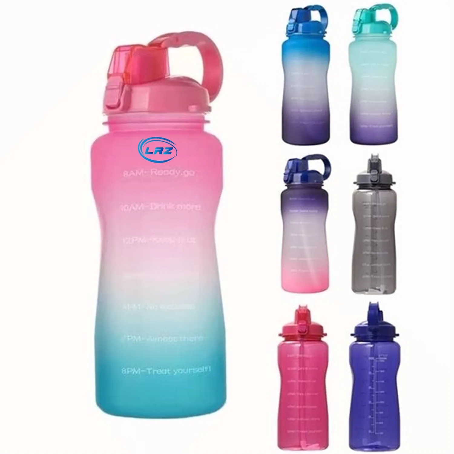 2.2L Motivational Water Bottle 7
