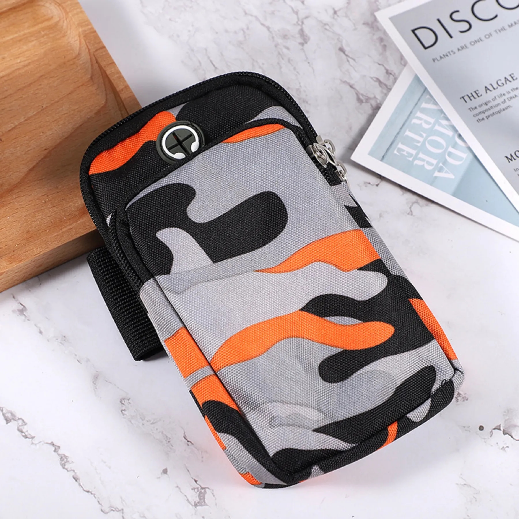 6" Camouflage Waterproof Phone Arm bag 7