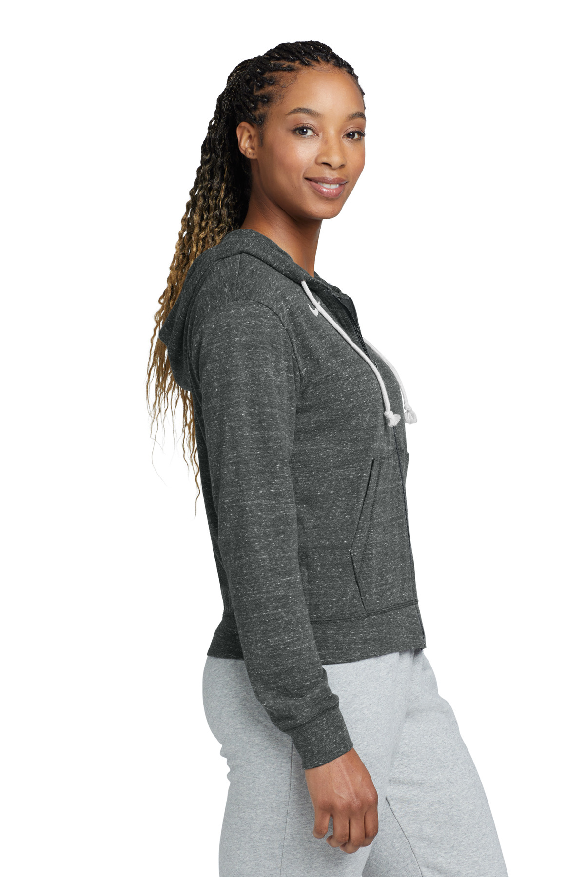 Women's Gym Vintage Full-Zip Hoodie