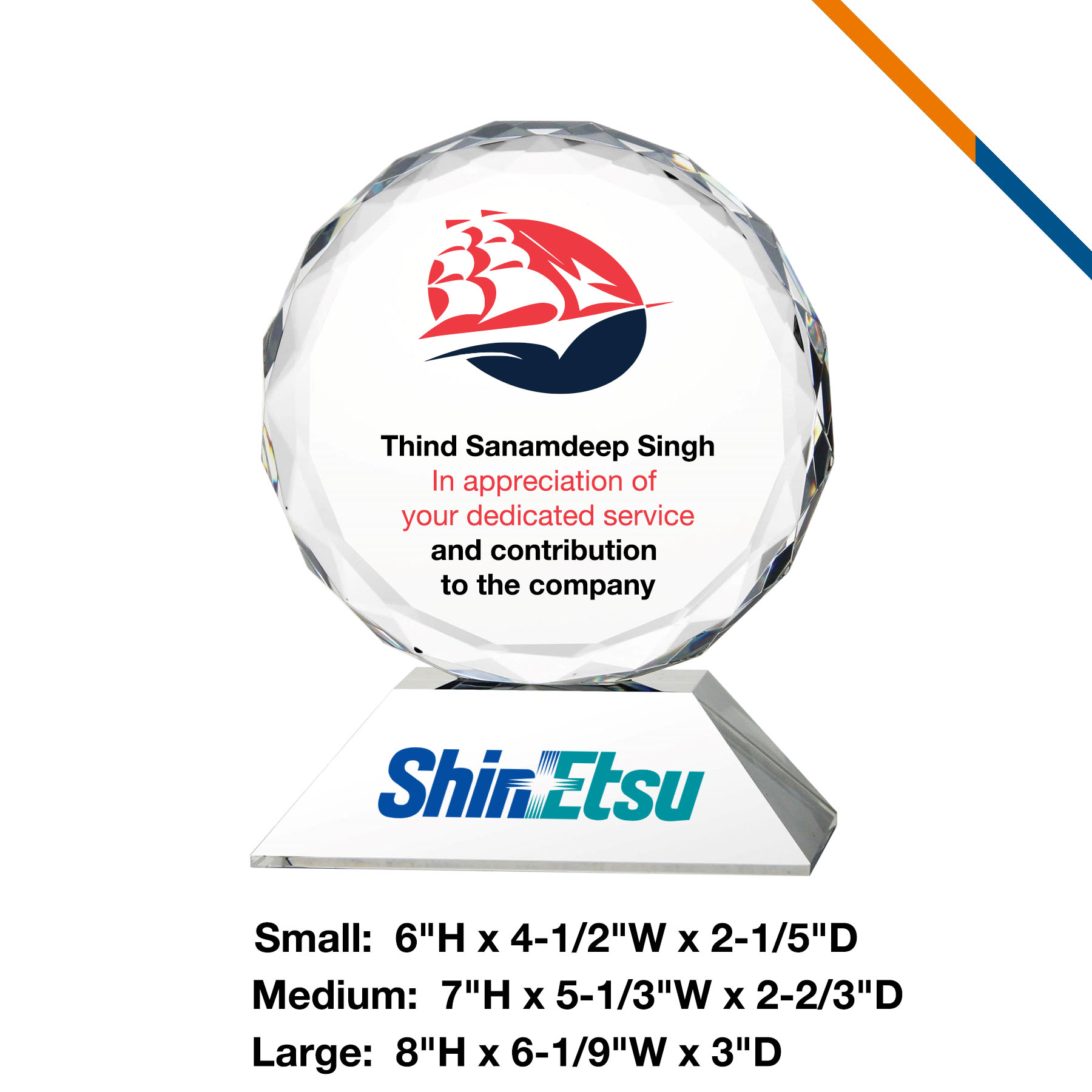 Jolph Crystal Circle Award 2