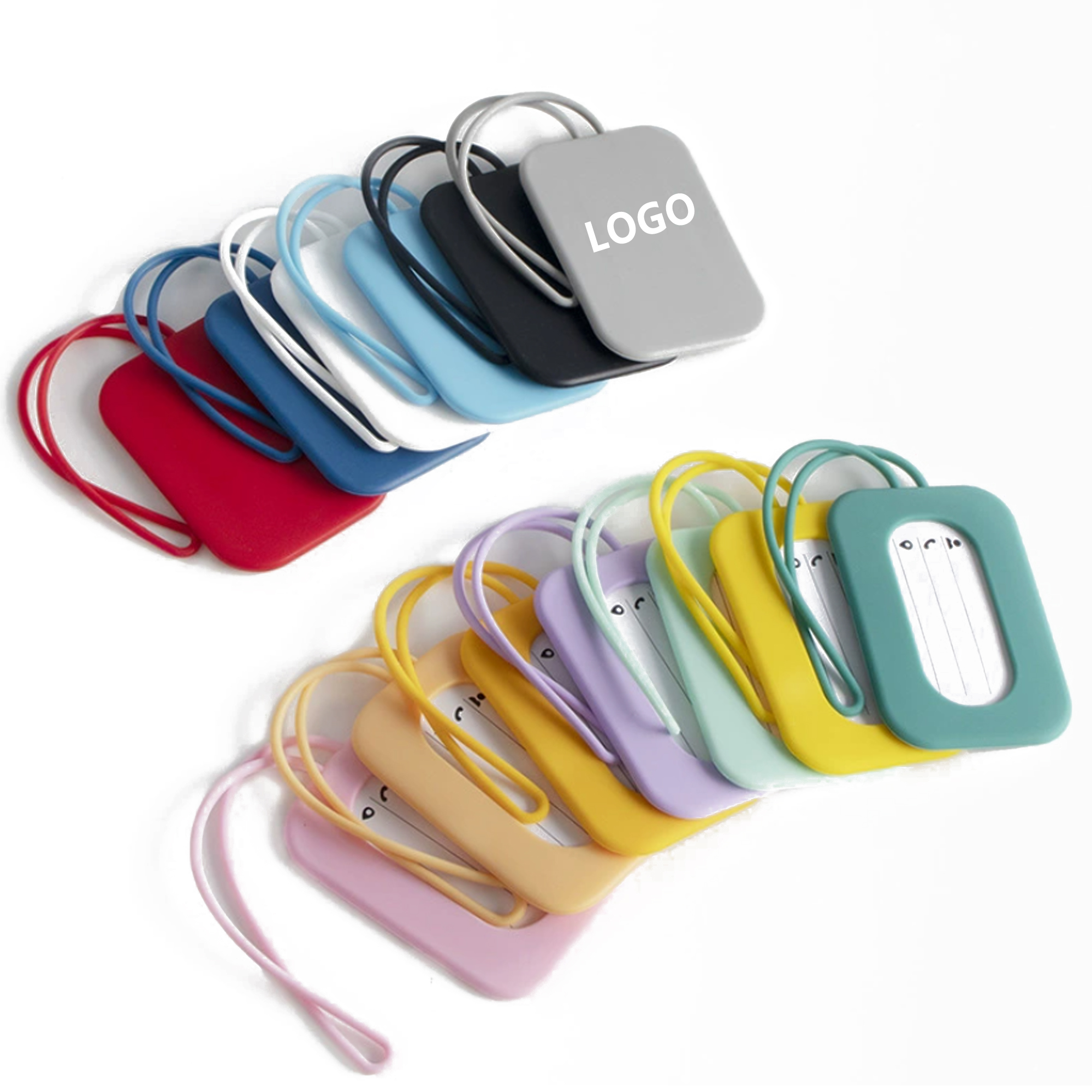 Custom Silicone Luggage Tag 2