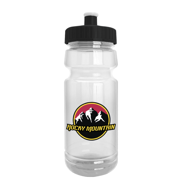Wheely 24oz Transparent Bike Bottle w/Push-Pull Lid 37
