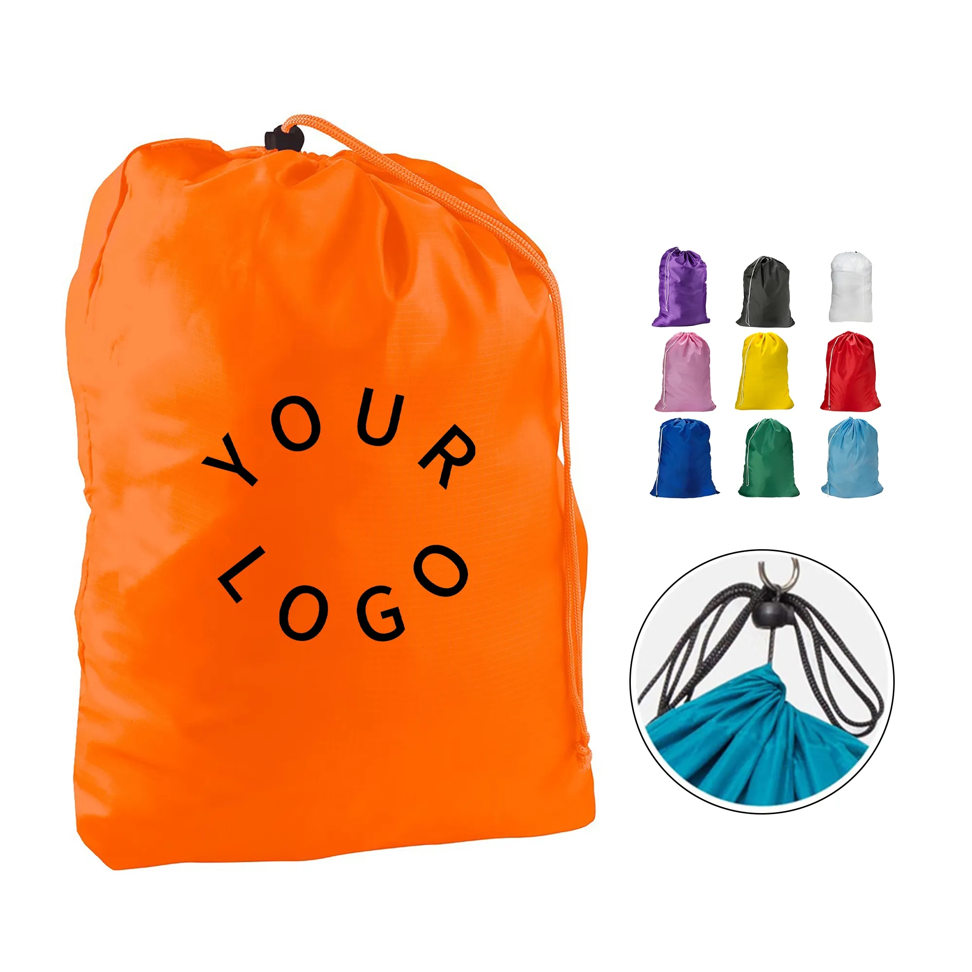 Nylon Drawstring Laundry Bag 14