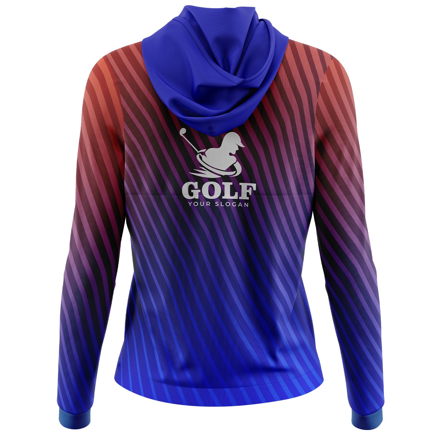 Unisex 280 GSM Spandex Interlock Fleece Zipper Hoodie with zipper pockets 3