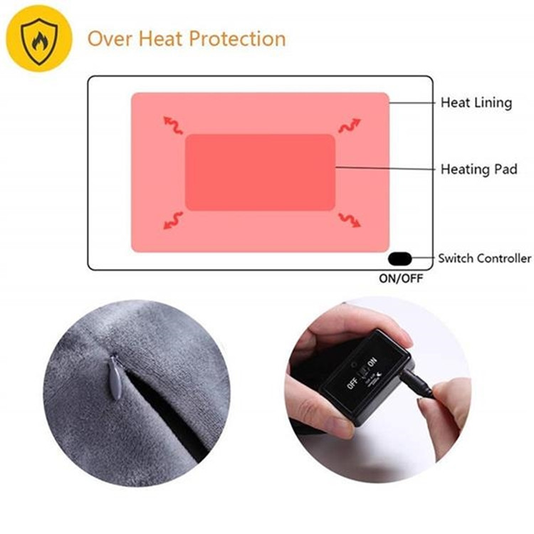 Electric Heated Blanket Wrap 2