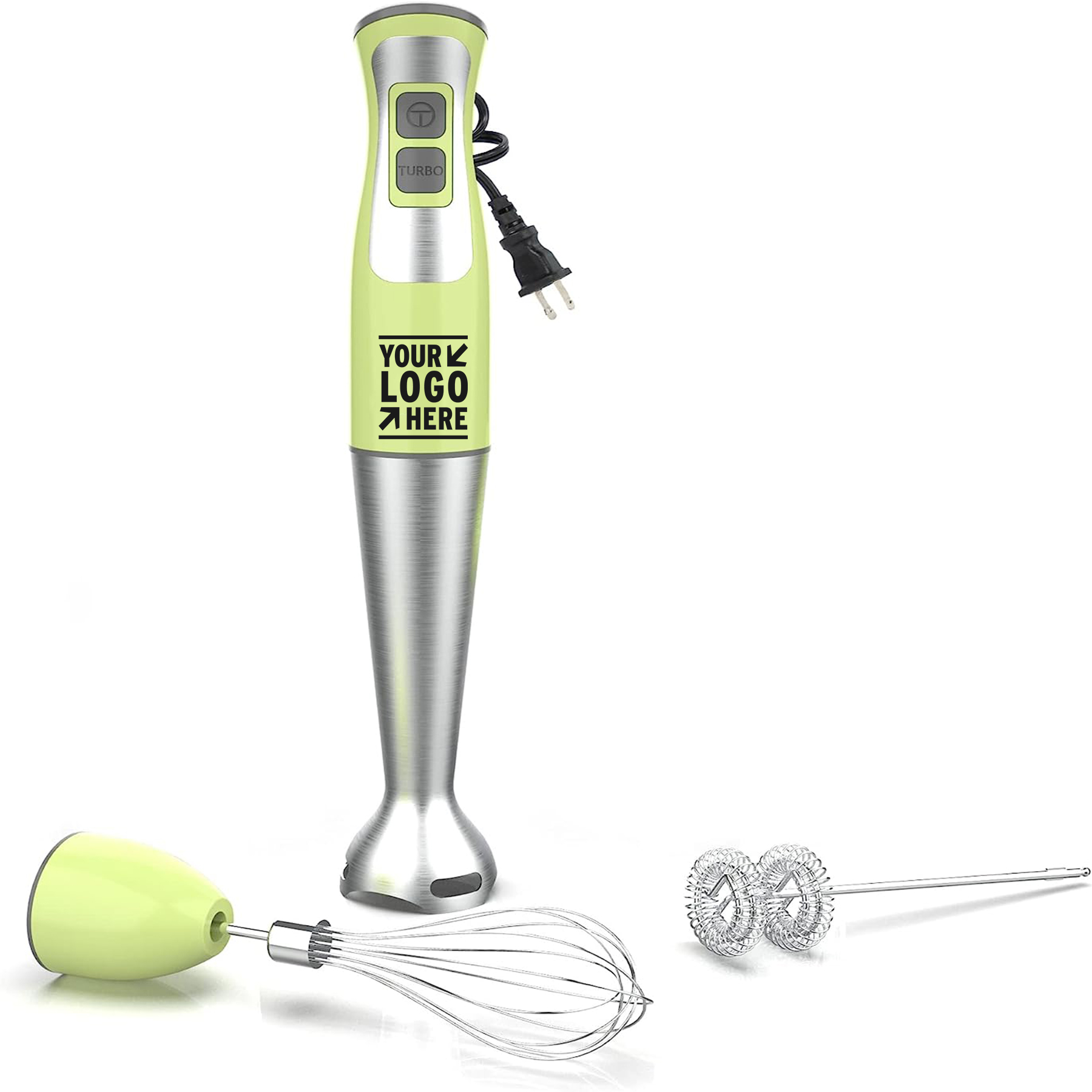 3-in-1 8-Speed Stick Blender with Milk Frother, Egg Whisk 2