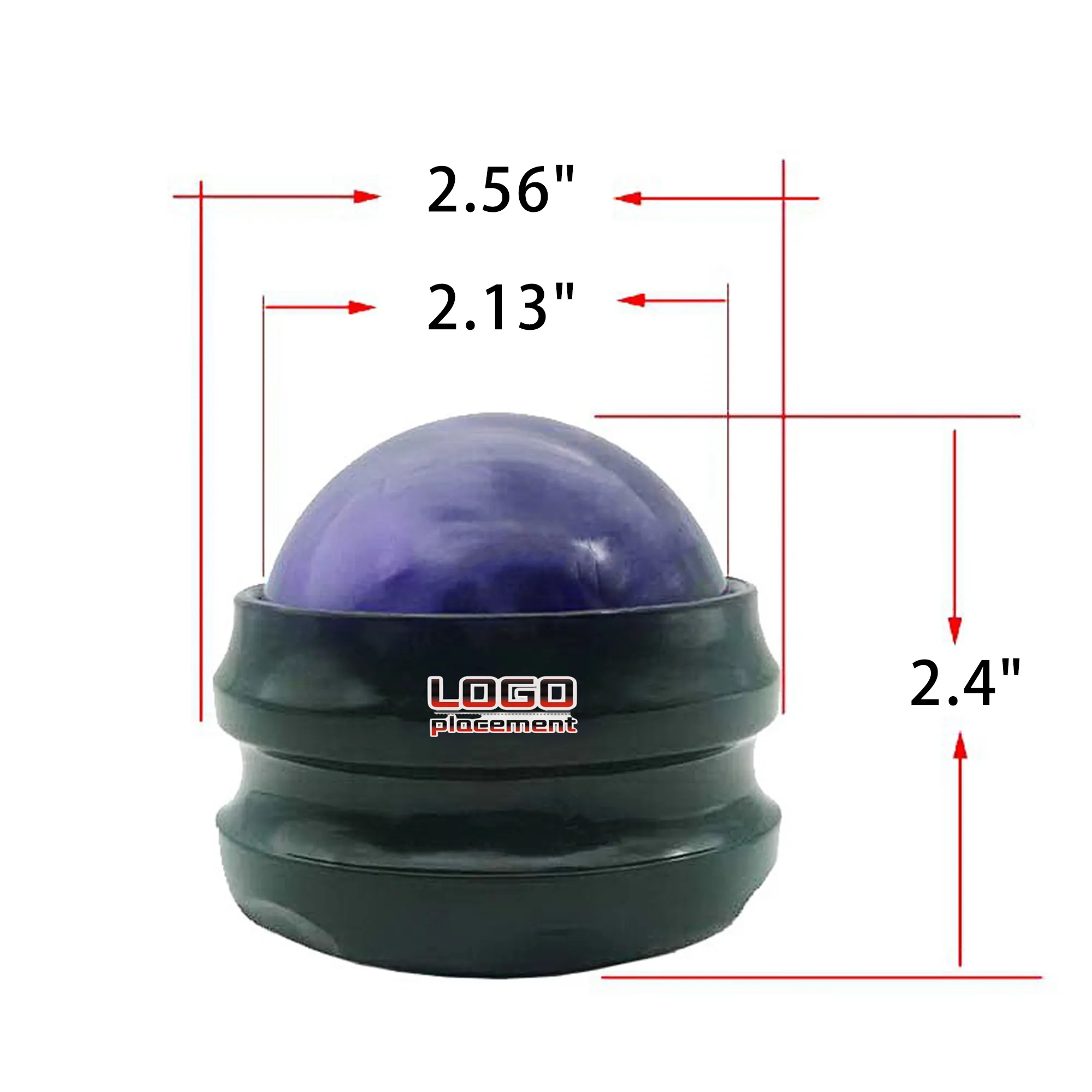 Handheld Resin Massage Roller Ball 3