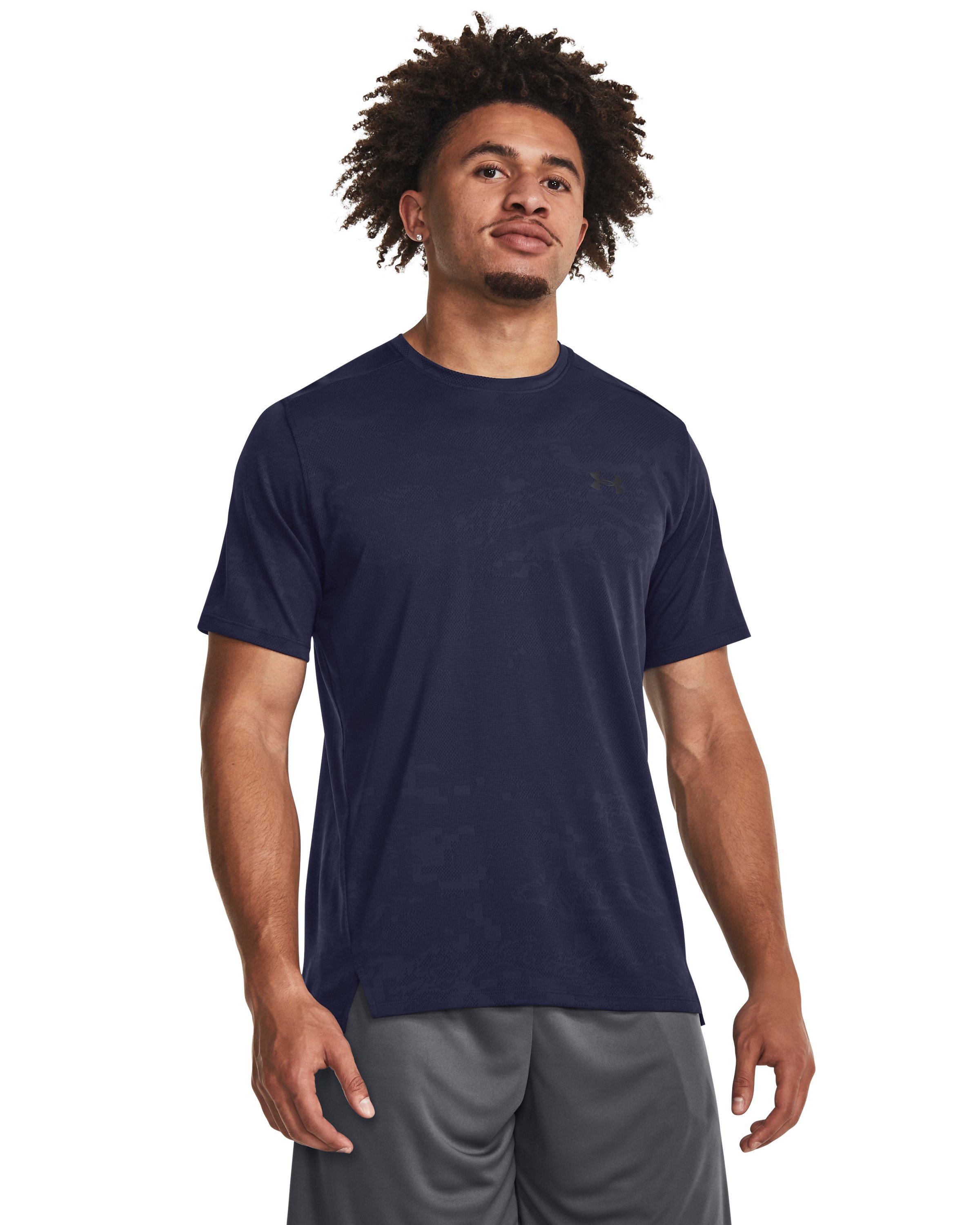 UA Tech Vent Jacquard Men's Short Sleeve 10