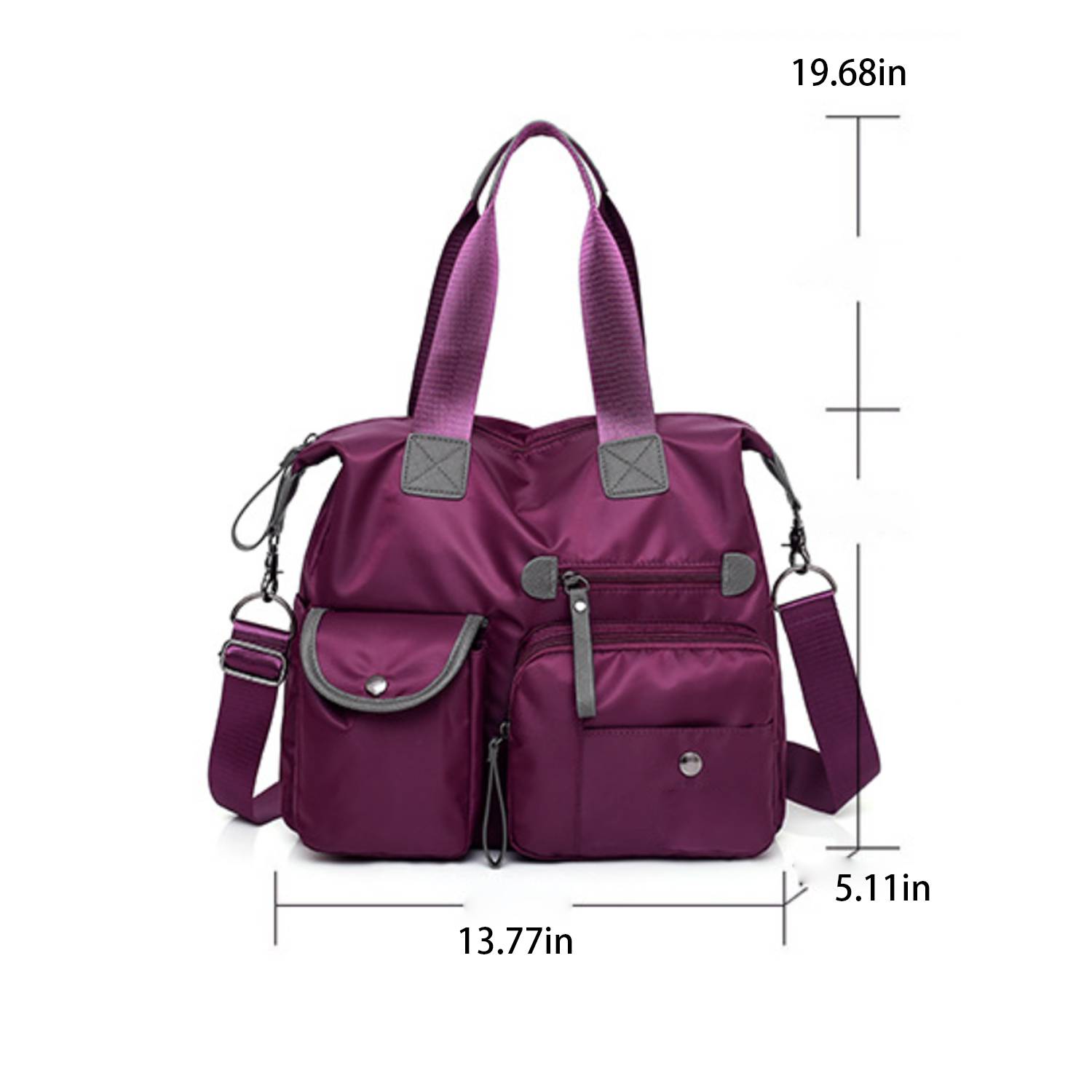 Nylon Leisure Shoulder Crossbody Bag 3