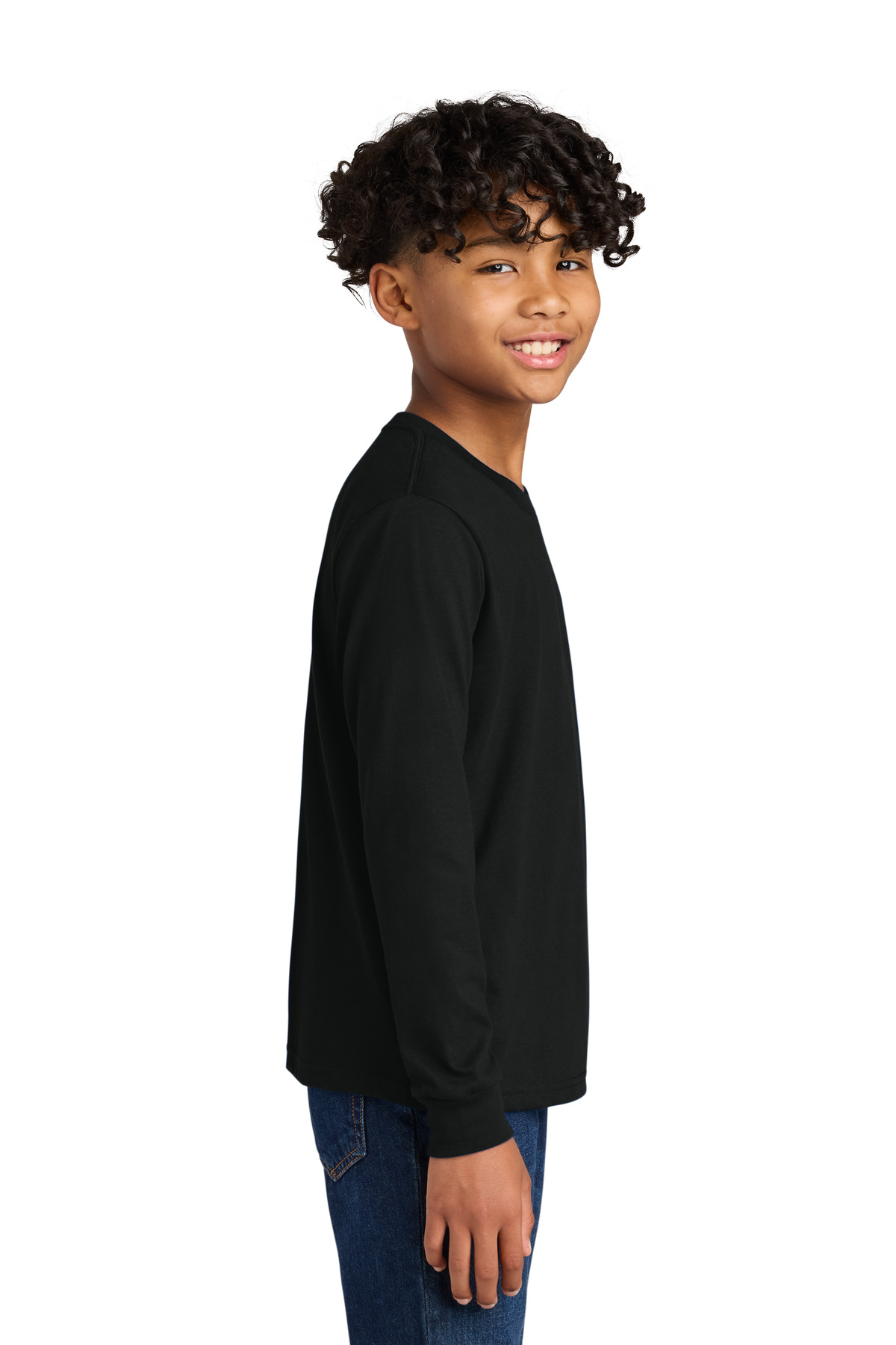 Next Level Apparel Youth Cotton Long Sleeve Tee NL3311 31