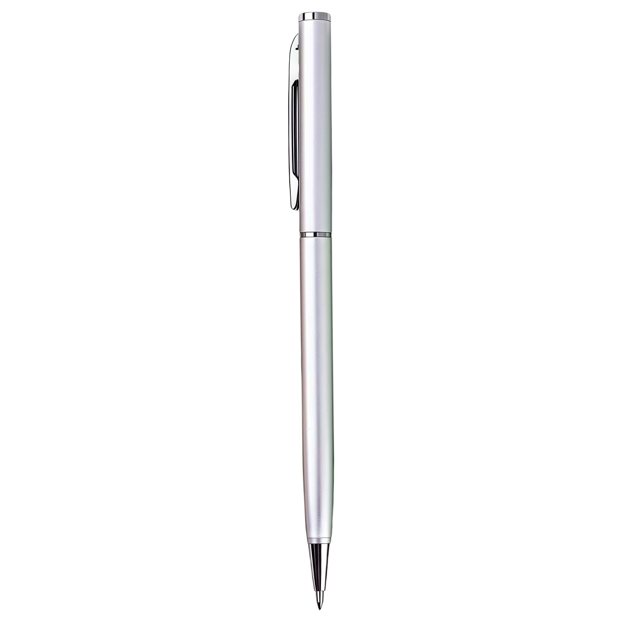 Slim Twist Metal Ballpoint Pen for Hotel Advertising Promotional Gifts - Smooth Writing 2