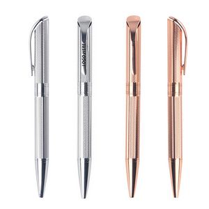 Elegant Wave Twisted Metal Pen 2