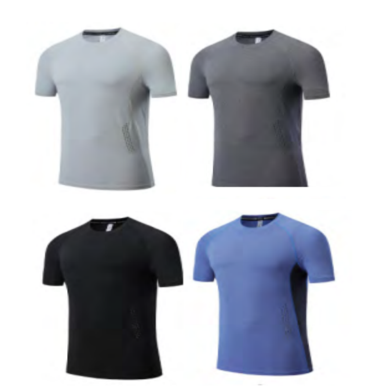 Men's Running Short Sleeve T-Shirt - Stock Style 3 2