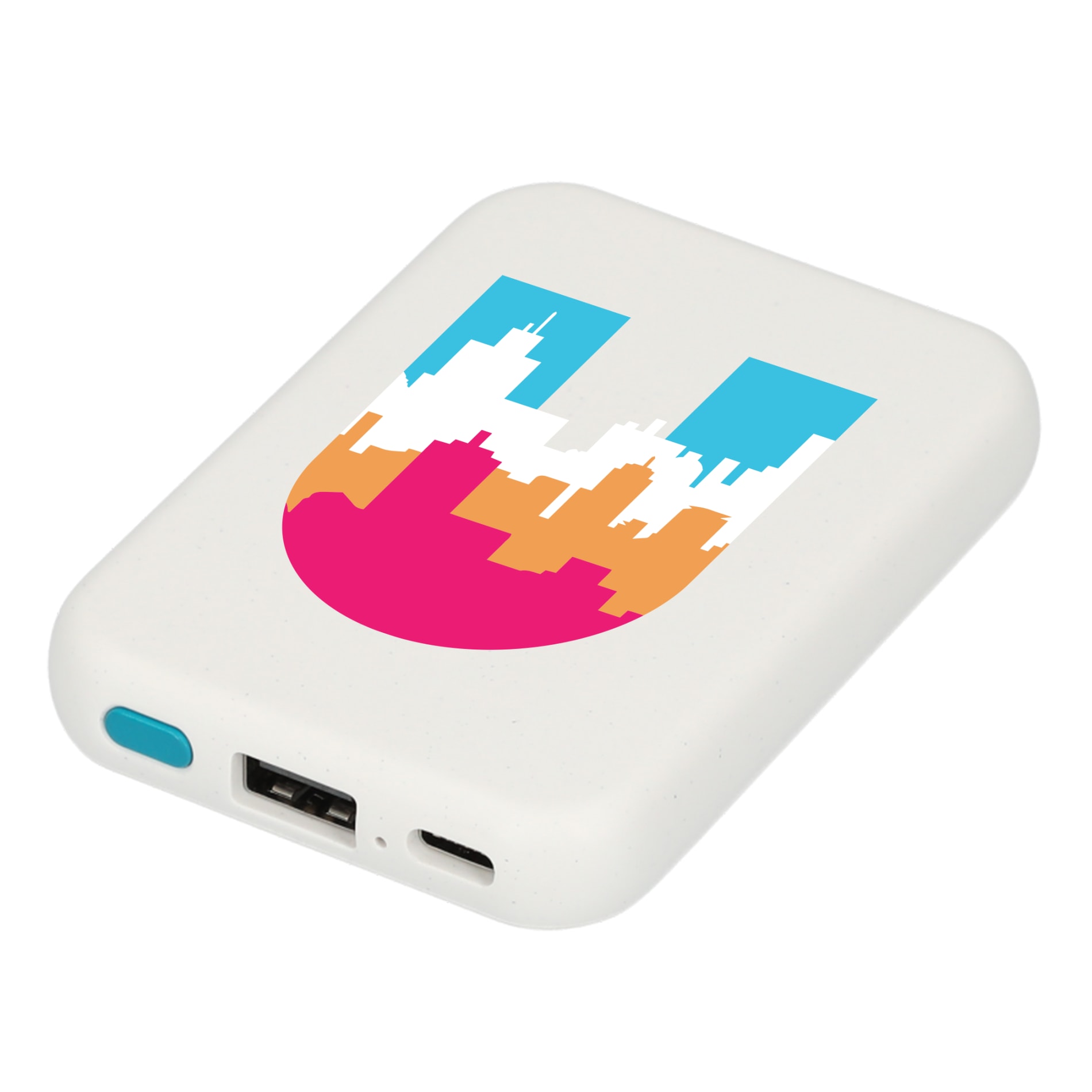 Recycled ABS 3000 mAh Wireless Power Bank 27