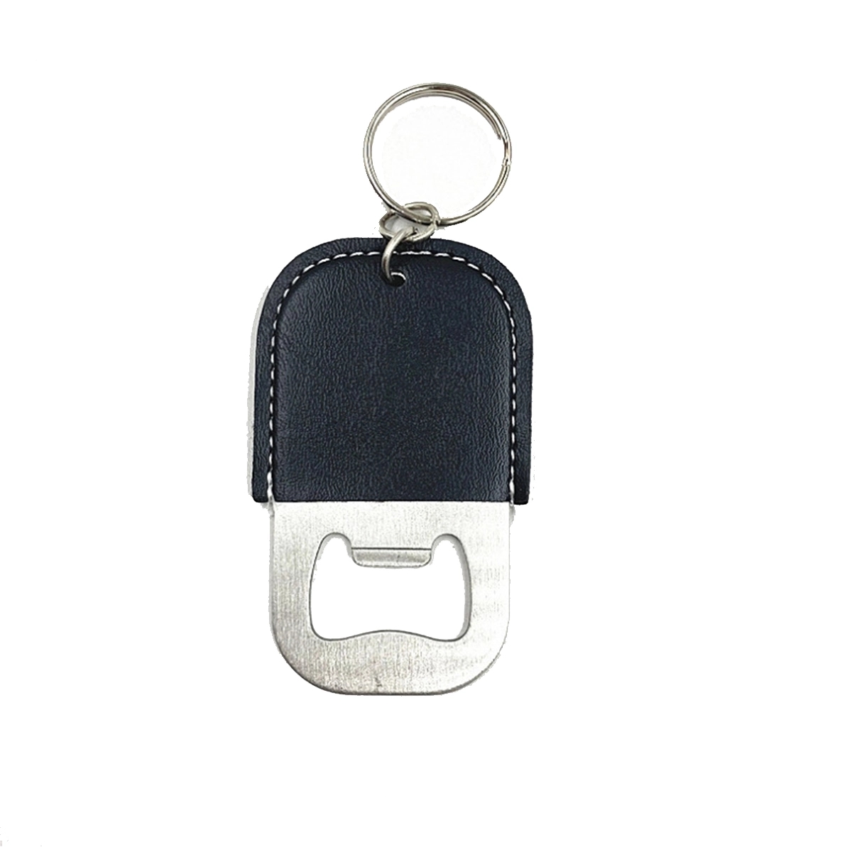 Vintage PU Keychain With Bottle Opener 3