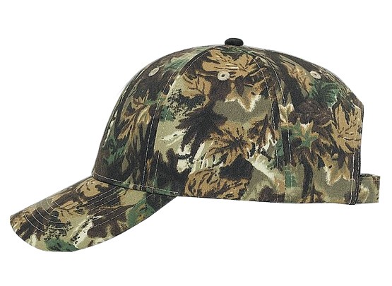 OTTO CAP® Camouflage 6 Panel Low Profile Baseball Cap 7