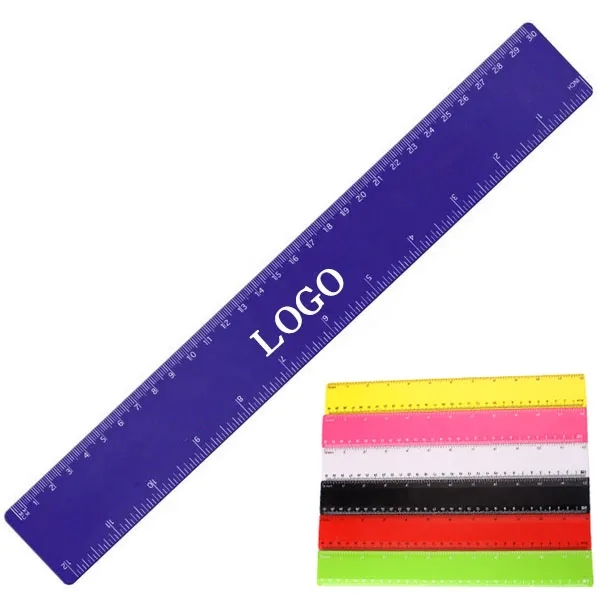 Plastic 12" Ruler 2