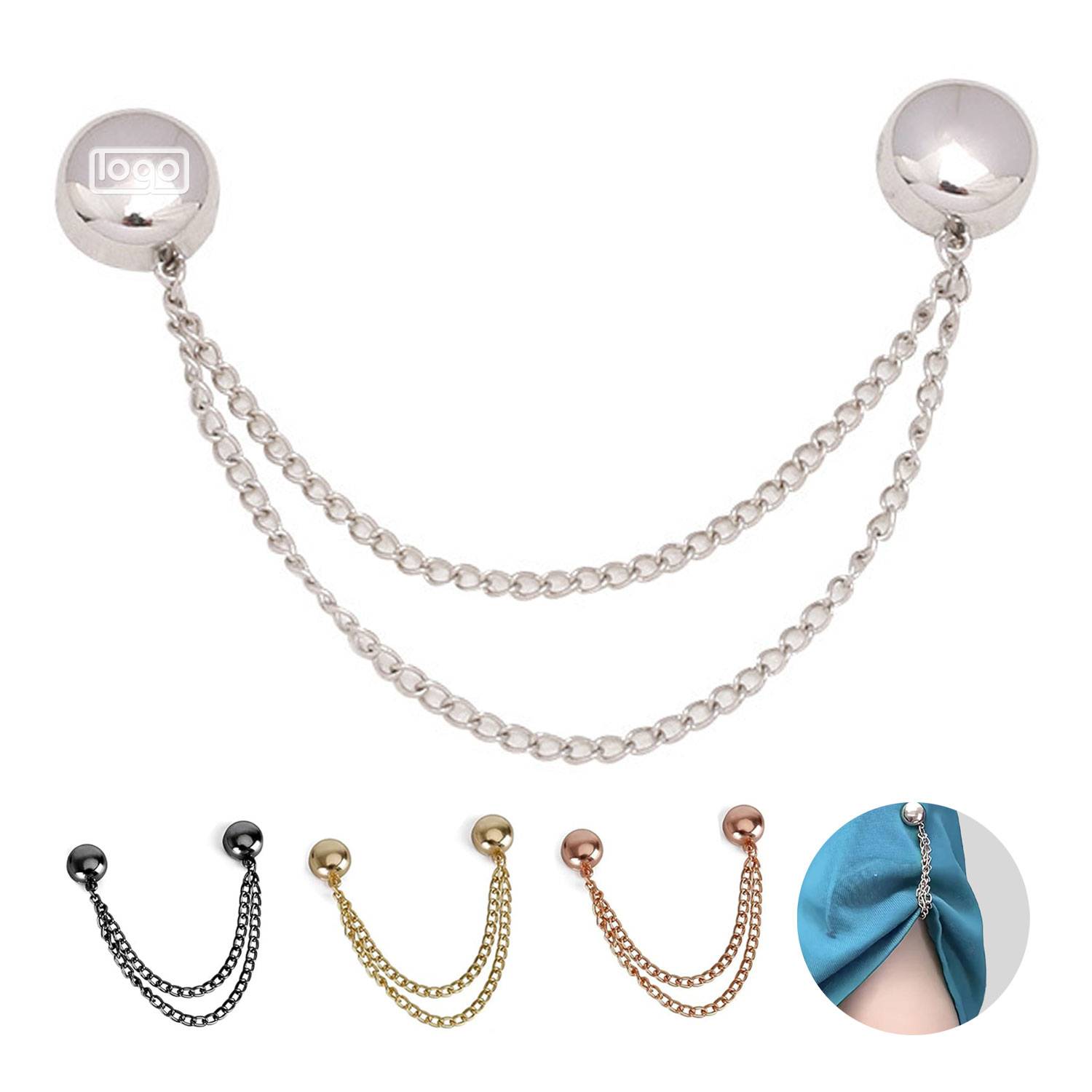 Sleeve Fixing Clothes Metal Magnetic Clips 2
