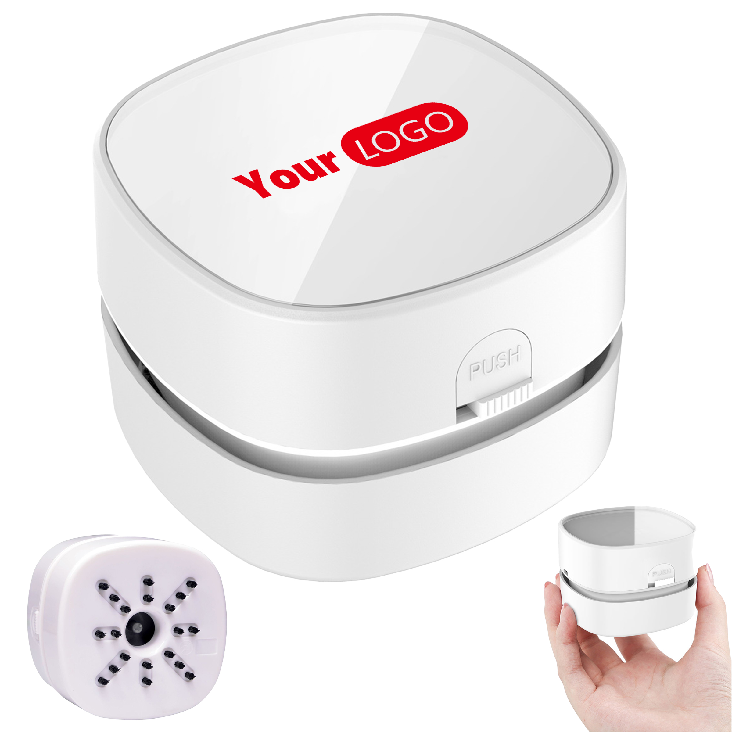 Plastic Compact Rechargeable Mini Vacuum For Convenient Cleaning 5