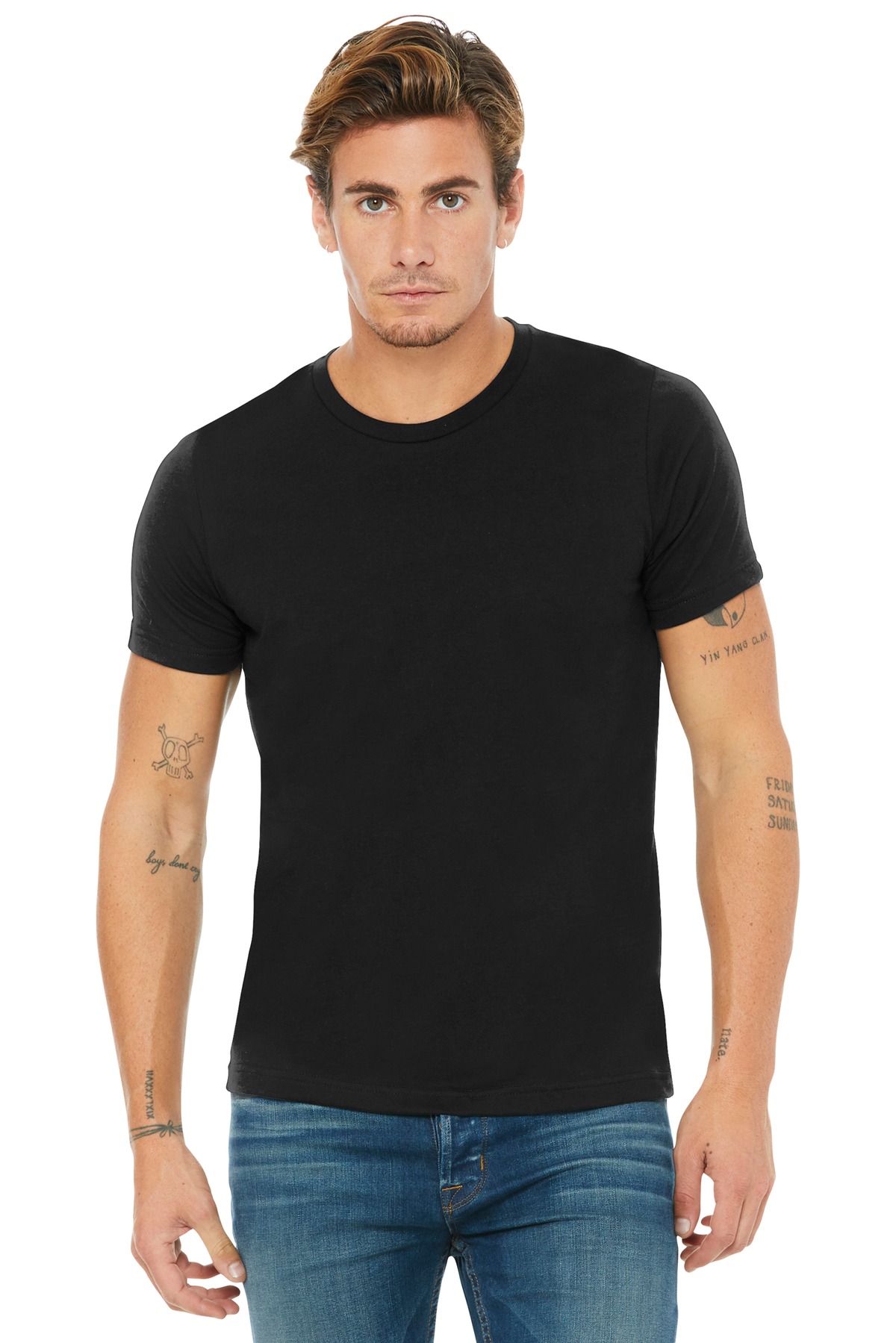 BELLA+CANVAS Unisex Poly-Cotton Short Sleeve Tee. BC3650 8