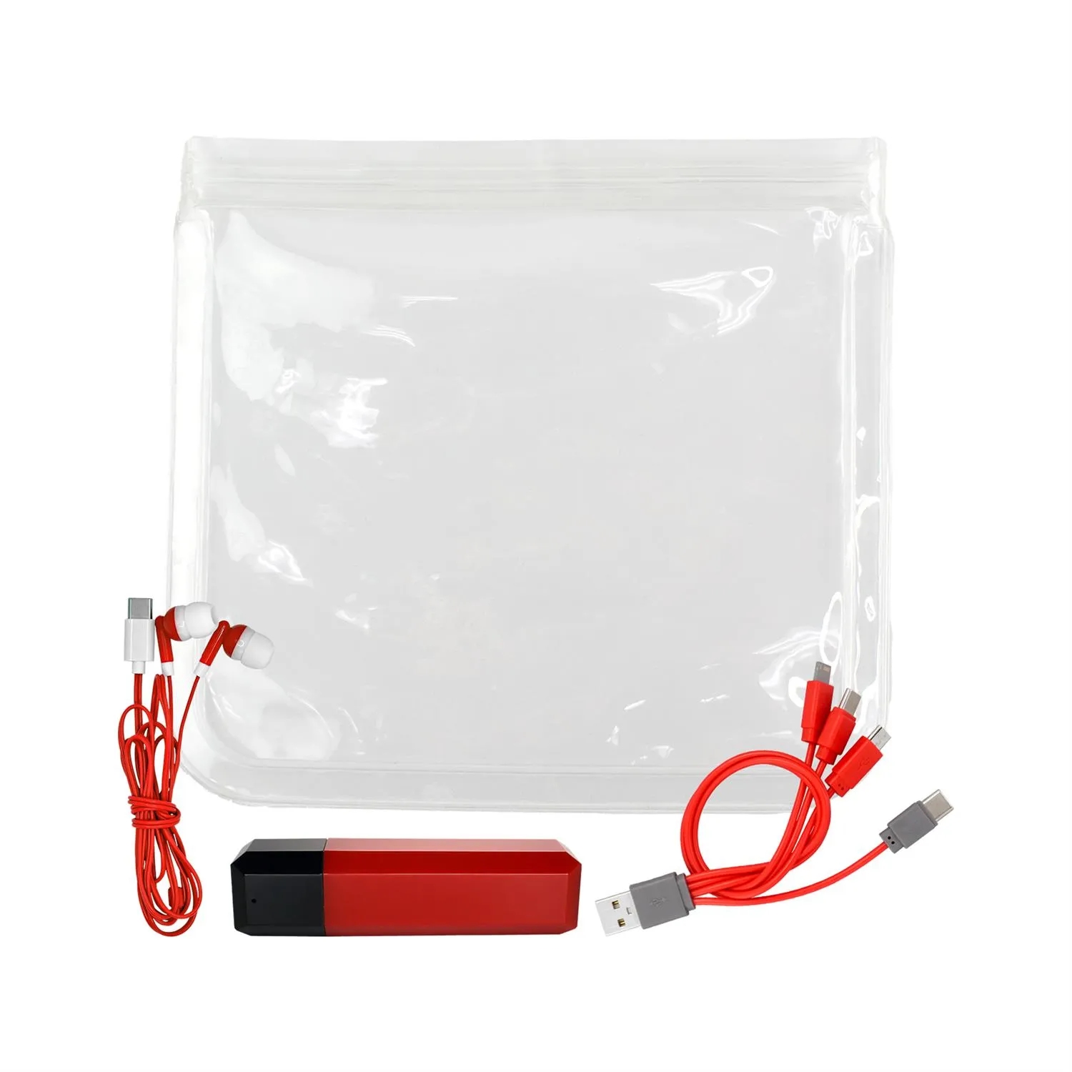 Clear Viper Cable, Ear Bud & Cloth Set 13