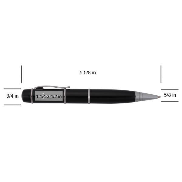 Lynwood Manager Black USB Ball Point Pen 3