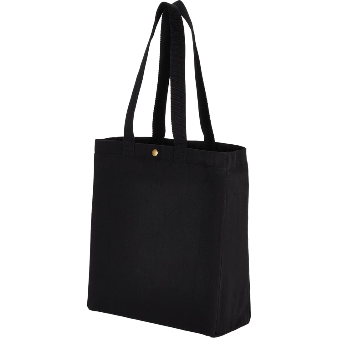 Repose 10oz Recycled Cotton Box Tote w/Snap 9