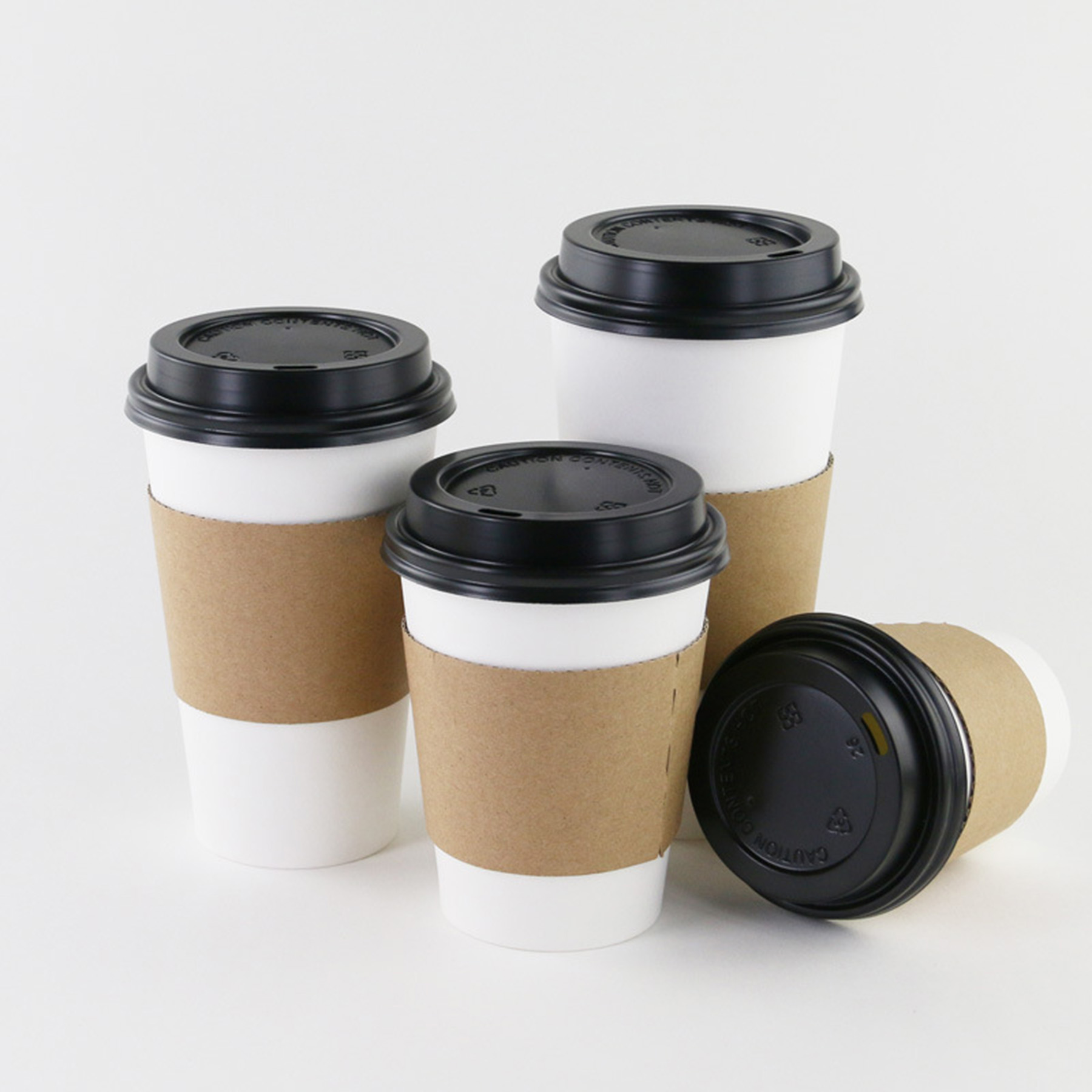 Kraft Paper Hot Cup Sleeve 1