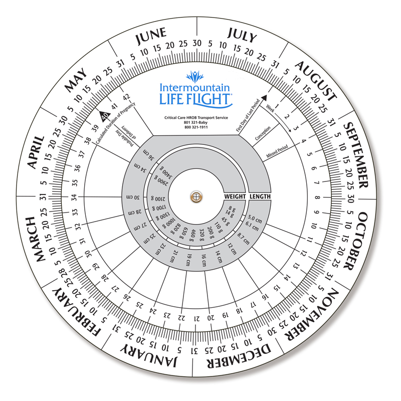 Pregnancy Wheel Calculator 2