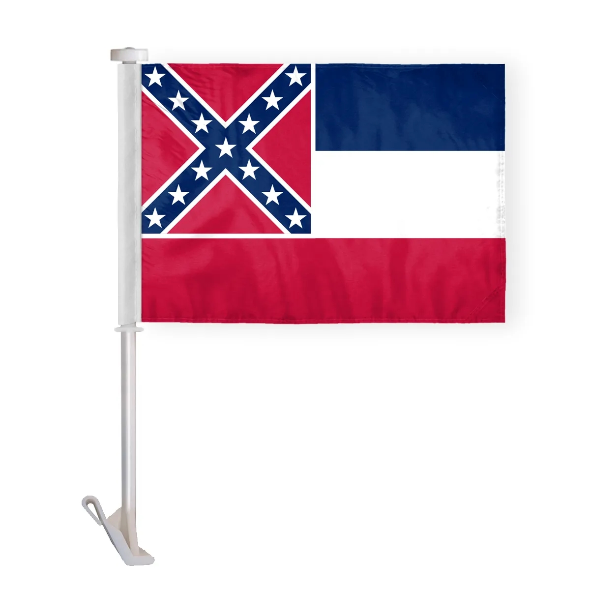 12"x16" & 10.5"x15" Mississippi Car Flags 3