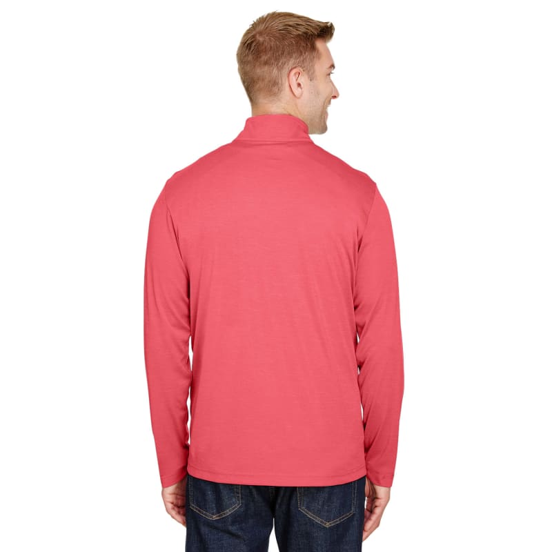 Team 365 Men's Zone Sonic Heather Performance Quarter-Zip 26