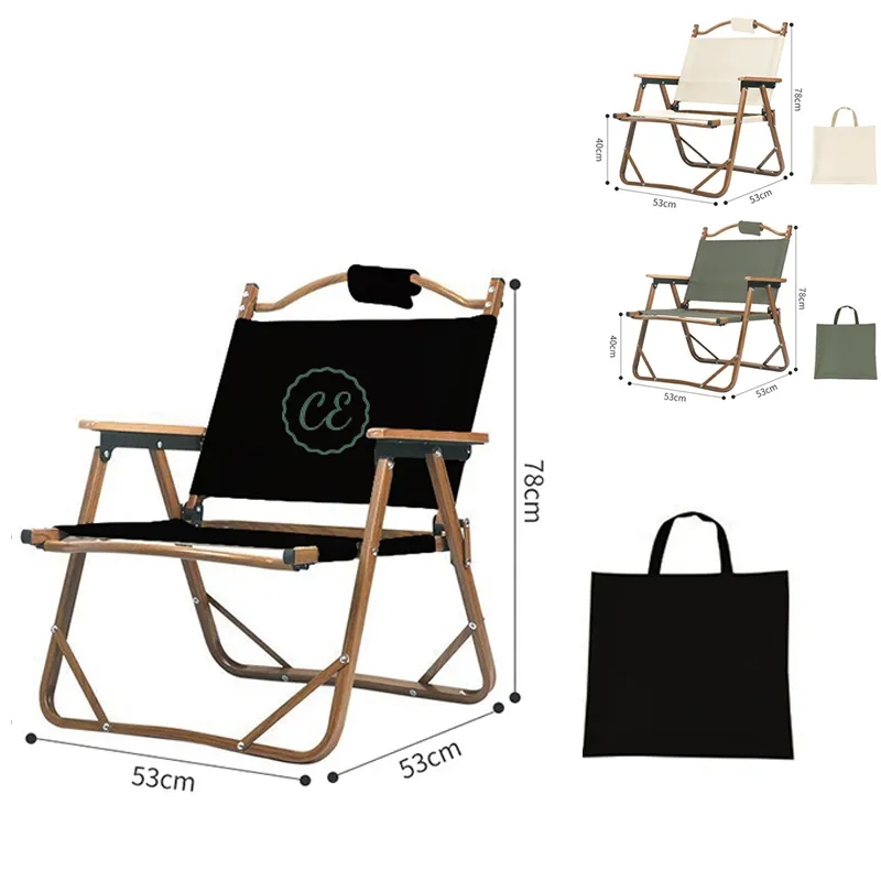 Outdoor Furniture Kermit Aluminum Portable Folding Chair 2