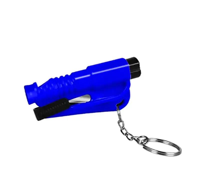 Mini Whistle Car Window Breaker Keyring Cutter 6