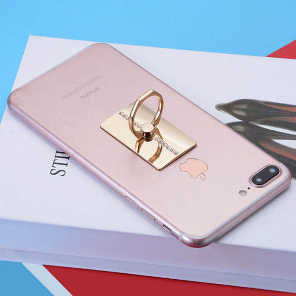 Diamond ring mobile phone stand dropping holder 3