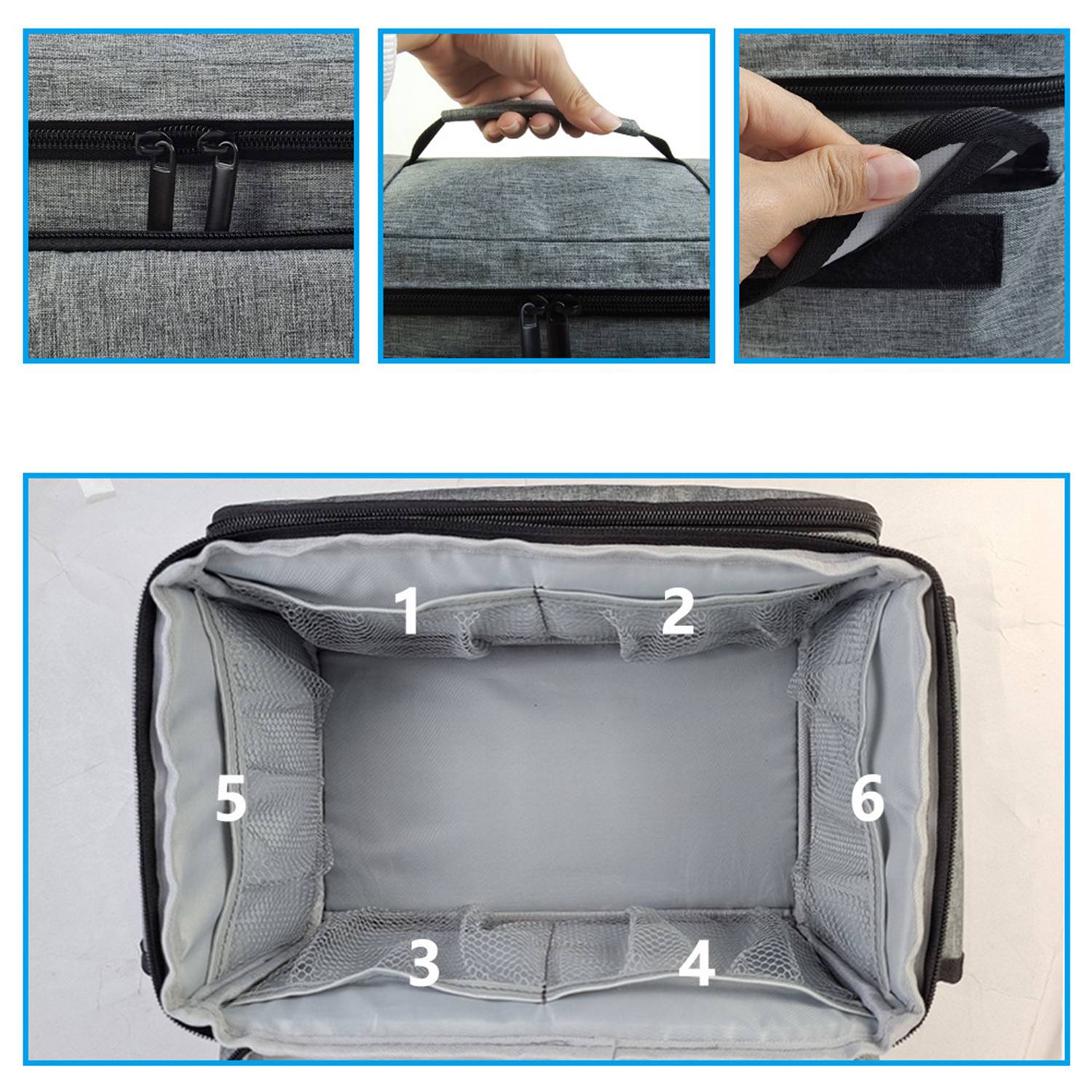 First Aid Kit Medicine Bottle Storage Bag 2