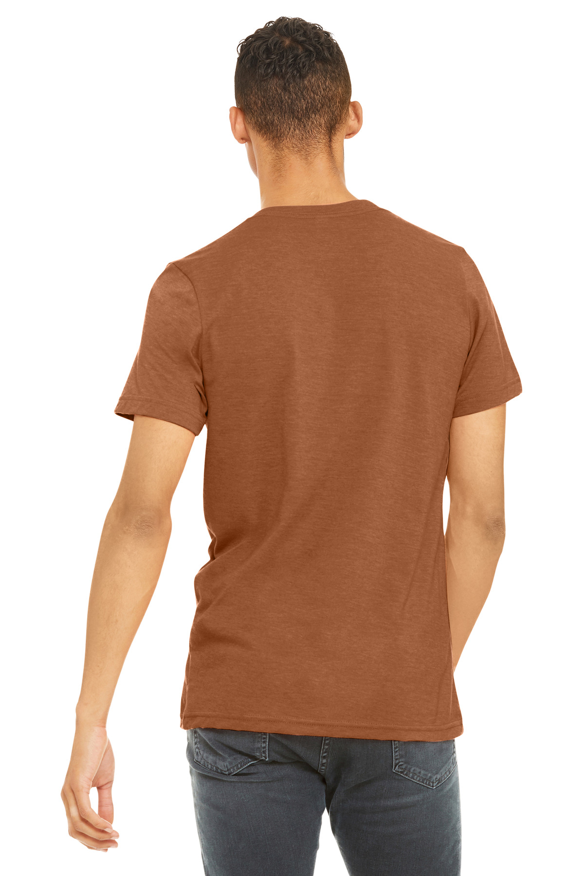 BELLA+CANVAS Unisex Heather CVC Short Sleeve Tee. BC3001CVC 724