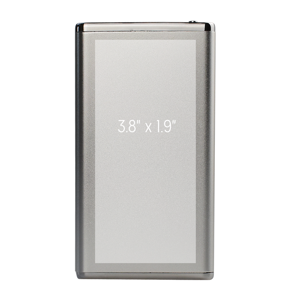 Winnemac Sleek Metallic Slim 3000mAh Power Bank