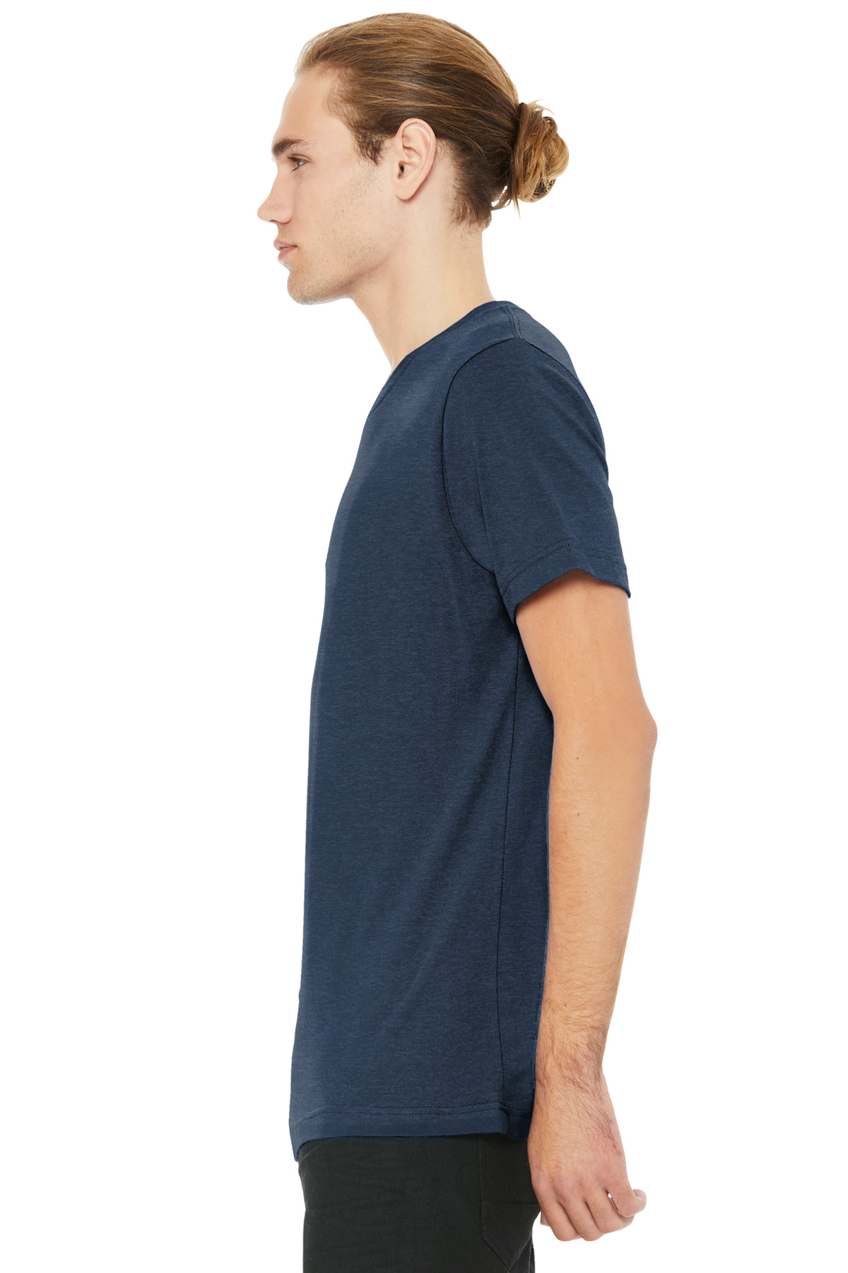 BELLA+CANVAS Unisex Heather CVC V-Neck Tee BC3005CVC 22