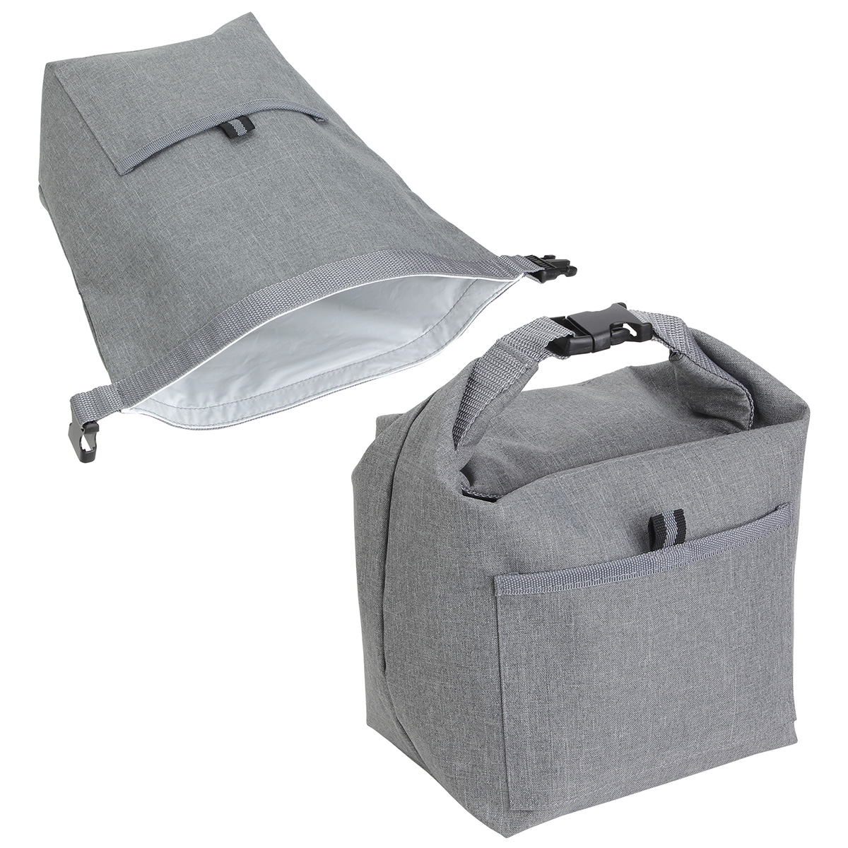 Bellevue Heathered Polyester Insulated Lunch Tote 4